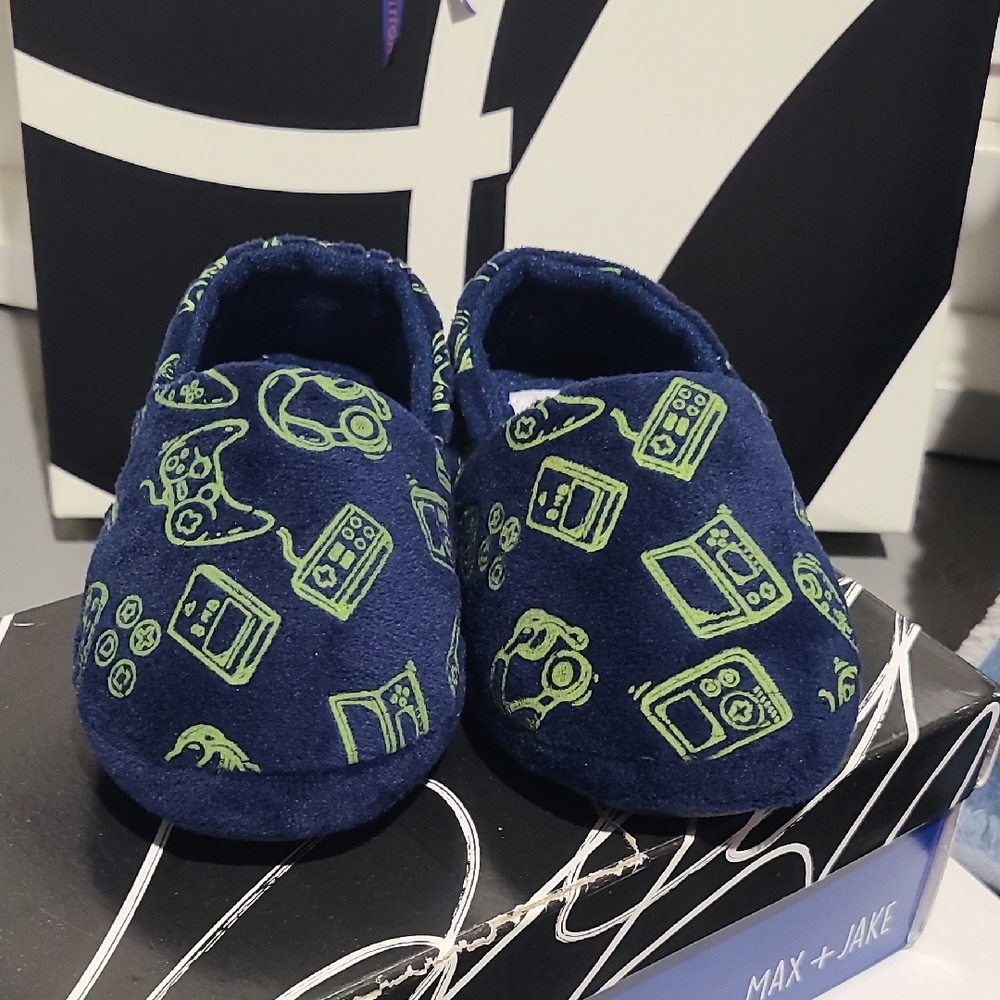 Kids Blue Gaming Shoes